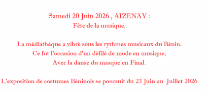 Défilé de mode en musique